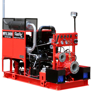 High Capacity Skid Fire Pump