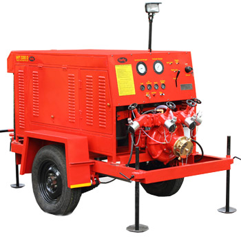 Trailer mounted Fire Pump- MFT 3200 D